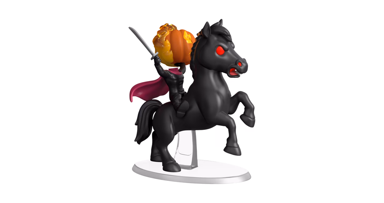 GameStop Funko POP! Rides: The Adventures of Ichabod and Mr. Toad Headless Horseman​ 6.25-in Vinyl Figure