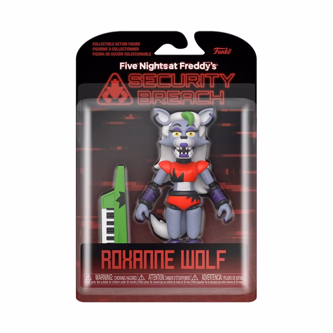 GameStop Funko Five Nights at Freddy's: Security Breach Roxanne Wolf Action Figure