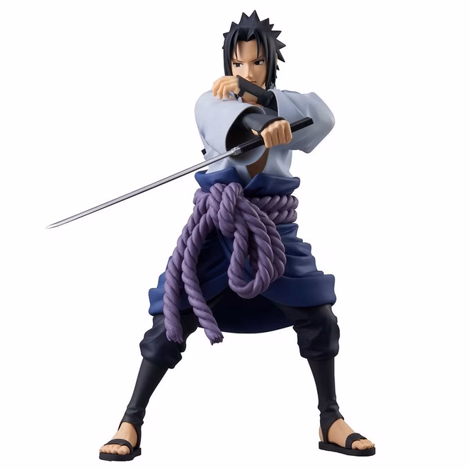 GameStop Banpresto Naruto Shippuden Grandista Sasuke Uchiha 9.4-in Statue