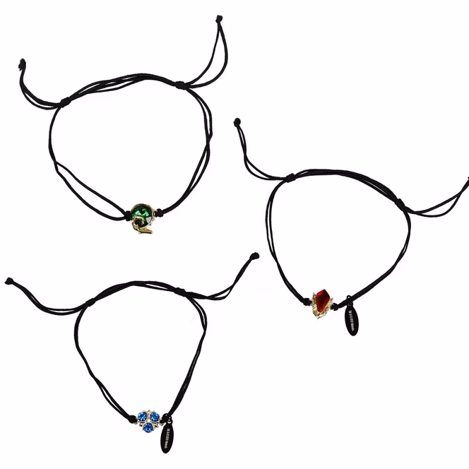 GameStop The Legend Of Zelda Spiritual Stones Cord Bracelet 3-Pack Set