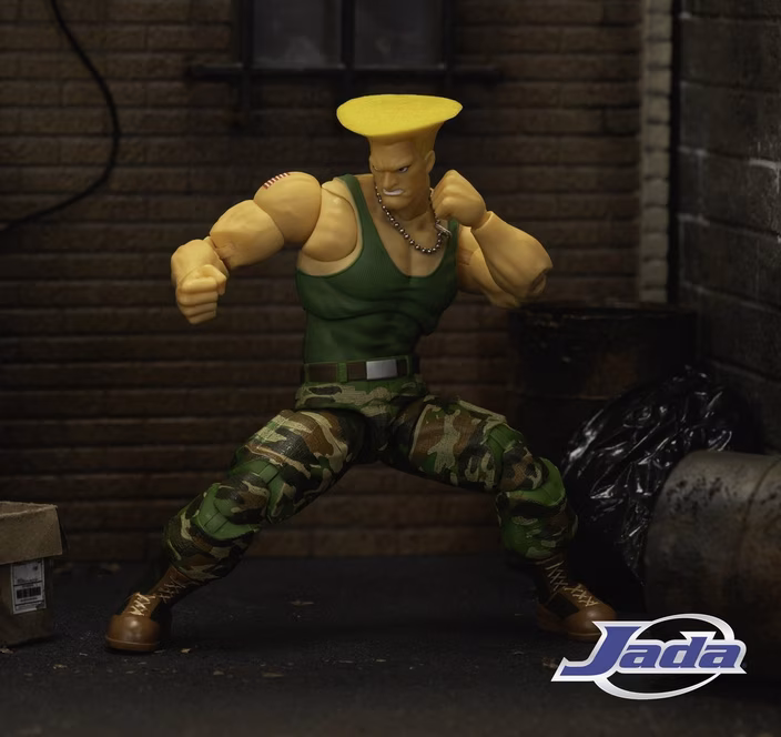 GameStop Jada Toys Street Fighter II Guile 6-in Action Figure