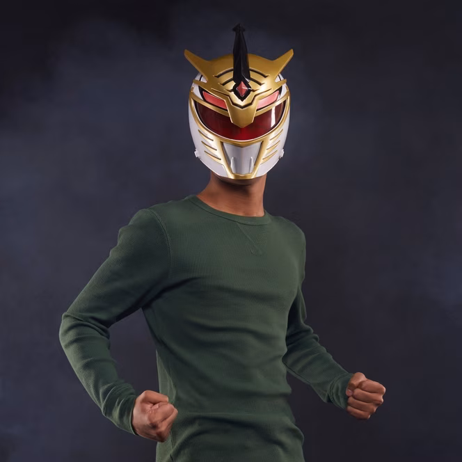 GameStop Hasbro Power Rangers Lightning Collection Premium Mighty Morphin Lord Drakkon Full Scale Helmet GameStop Exclusive