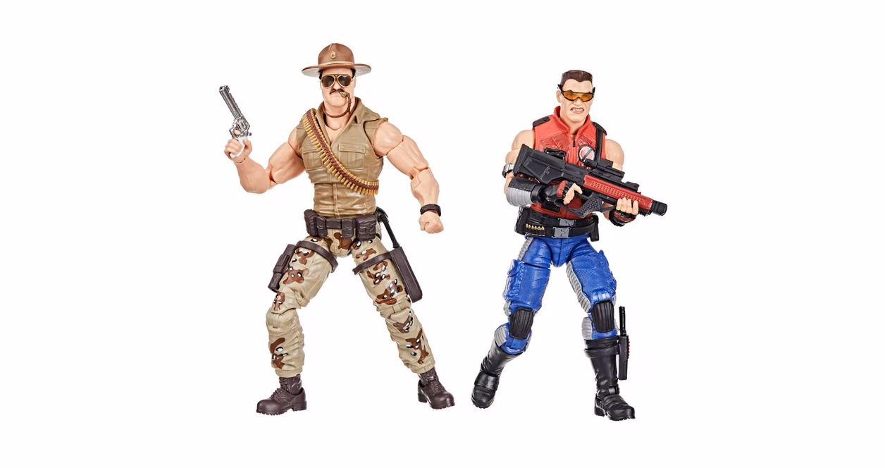 GameStop Hasbro G.I. Joe Classified Series G.I. Joe SGT Slaughter and Felix Mercer Stratton 6-in Action Figure Set 2-Pack