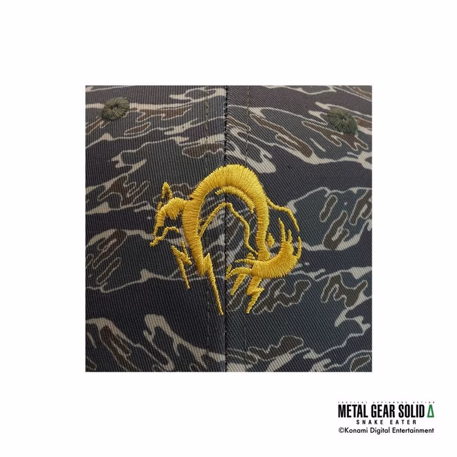 GameStop METAL GEAR SOLID DELTA: SNAKE EATER Camo Baseball Hat GameStop Exclusive