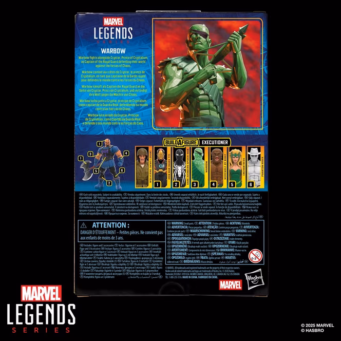 GameStop Hasbro Marvel Legends Series Warbow Saga of Crystar 6-in Action Figure