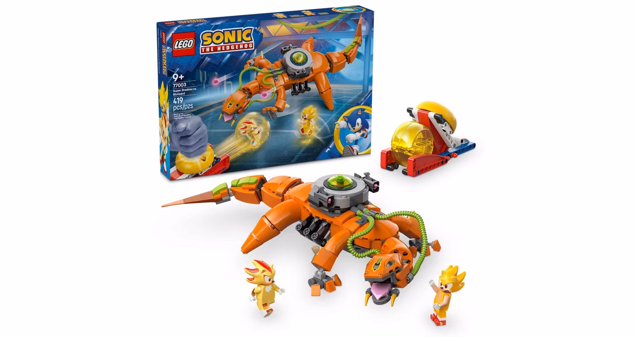 GameStop LEGO Sonic Super Shadow vs. Biolizard Building Toy 77003
