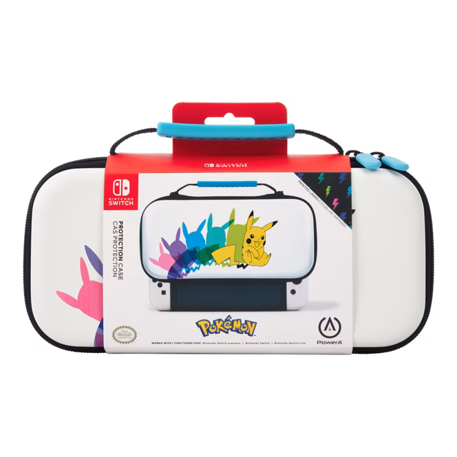 GameStop PowerA Protection Case for Nintendo Switch and Nintendo Switch Lite - Pokemon: Pikachu Color Shift