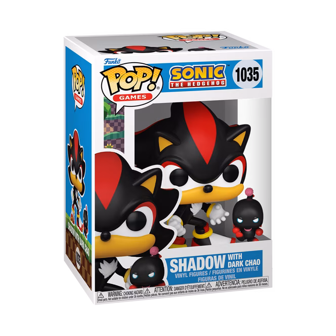 GameStop Funko POP! and Buddy: Sonic The Hedgehog- Shadow The Hedgehog and Dark Chao Vinyl Figure Set -2-Pack