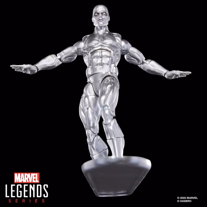 GameStop Marvel Legends Series Fantastic Four Silver Surfer (Issue 1) 6-in Action Figure