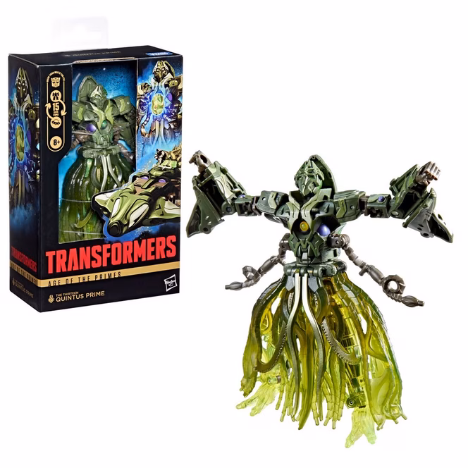 GameStop Hasbro Transformers Age of the Primes Deluxe Class The Thirteen Quintus Prime 5.5-In Action Figure