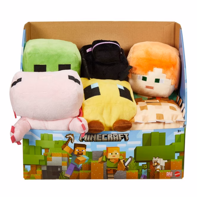 GameStop Minecraft Mobs 8-in Plush (Styles May Vary)