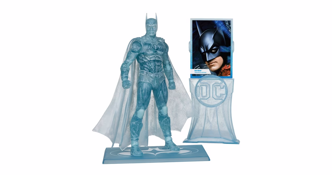 GameStop McFarlane Toys DC Multiverse Batman and Robin Batman (Frostbite) Gold Label 7-in Action Figure GameStop Exclusive