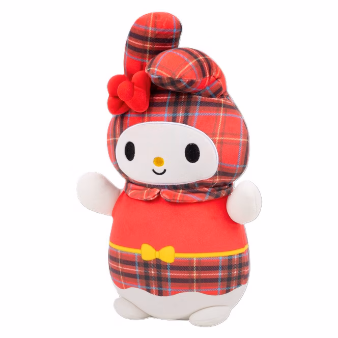GameStop Squishmallows HugMees Sanrio Hello Kitty and Friends Plaid 10-in Plush