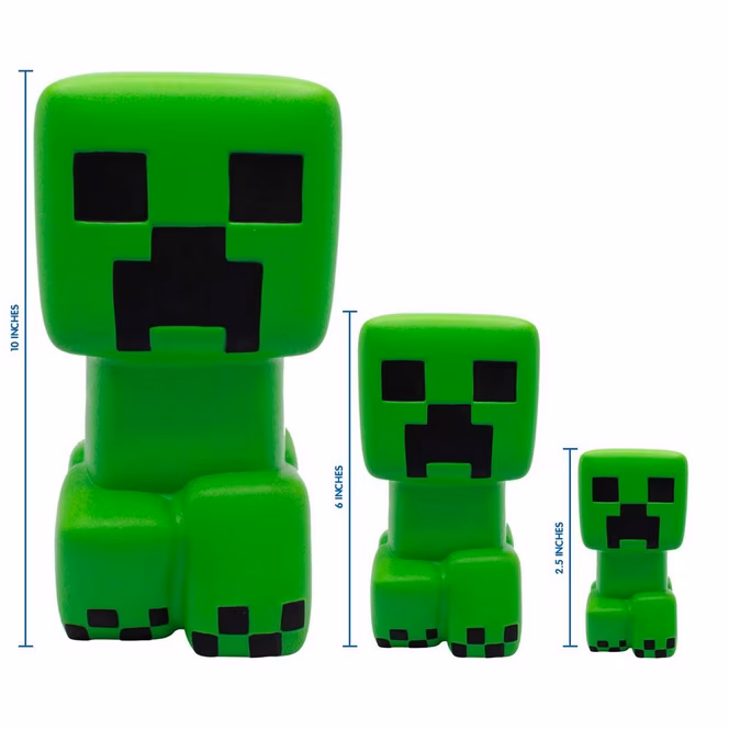 GameStop Just Toys Minecraft Mighty Mega Squishme Creeper 10-in Figure