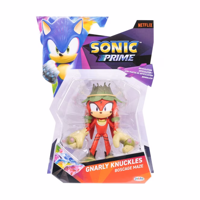 GameStop Jakks Pacific Sonic Prime Knuckles The Dread 5-in Articulated Action Figure