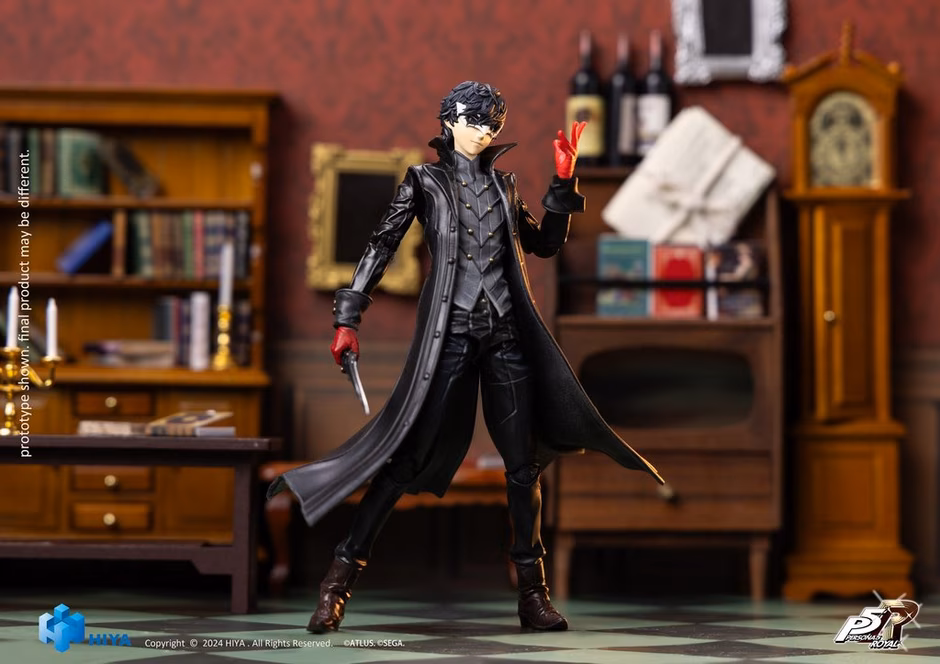 GameStop Hiya Toys Persona 5 Royal Exquisite Basic Series Joker Previews Exclusive 1/12 6-in Action Figure