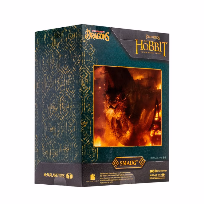 GameStop McFarlane Toys Dragons The Hobbit Smaug 11-in Statue