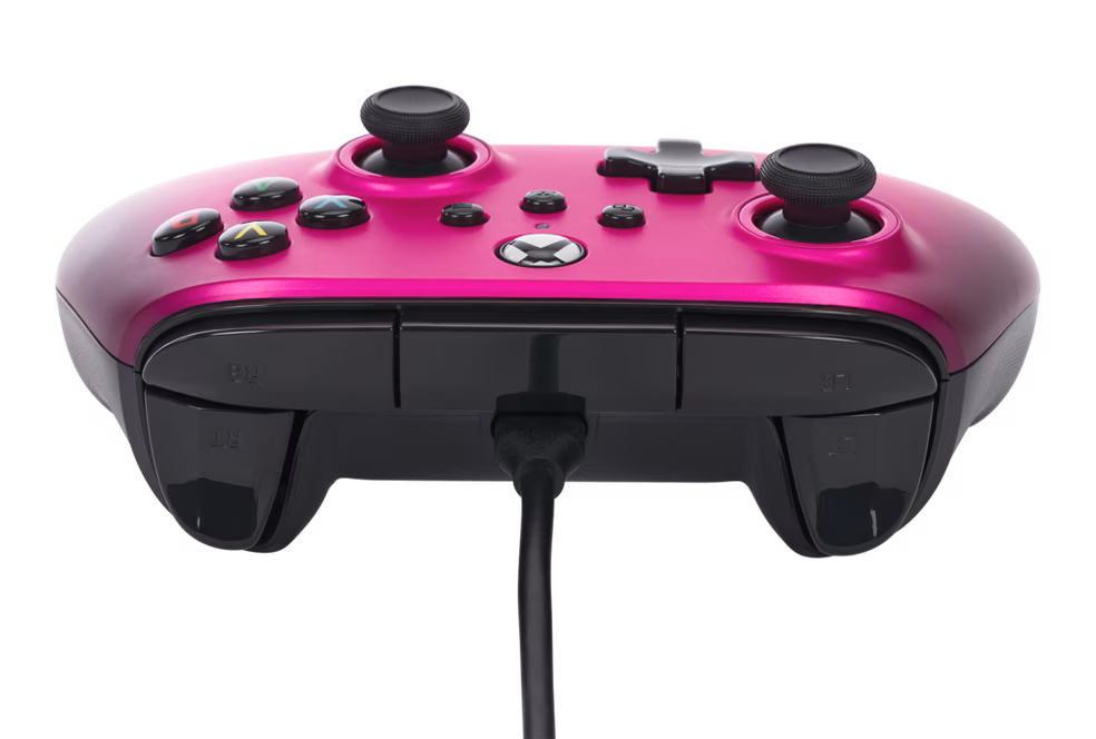 GameStop PowerA Advantage Wired Controller for Xbox Series X/S - Satin Fuchsia