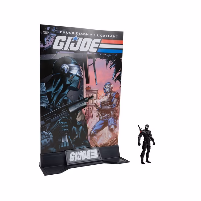 GameStop McFarlane Toys G.I. Joe Duke and Snake Eyes  3-in Figure Set with 2 Comics