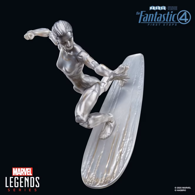 GameStop Hasbro Marvel Fantastic Four: First Steps Silver Surfer (Legends Series) 6-in Action Figure