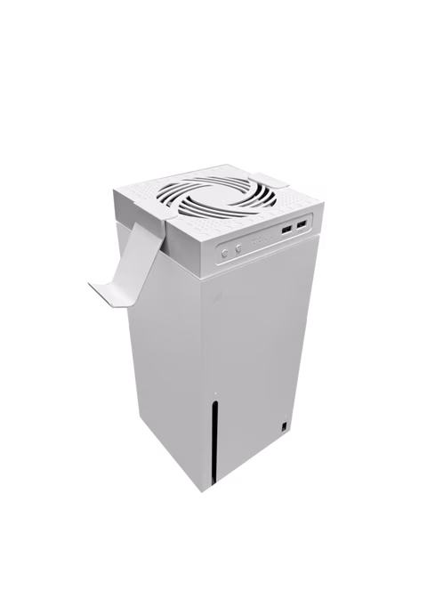 GameStop GameStop Xbox Series X/S Cooling Fan with RGB Light GameStop Exclusive - White