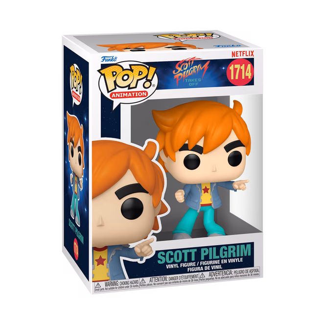 GameStop Funko POP! TV: Scott Pilgrim Takes Off Scott Pilgrim 4.15-in Vinyl Figure