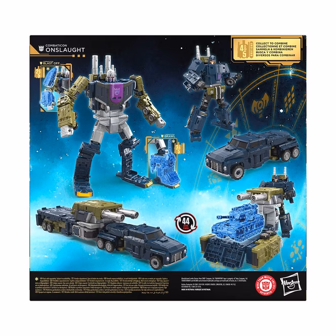 GameStop Hasbro Transformers Age of the Primes Commander Class Combaticon Onslaught 6.75-in Action Figure
