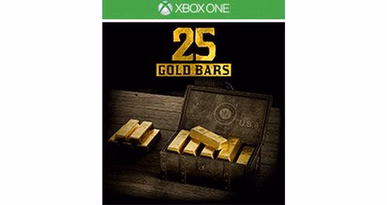 GameStop Red Dead Redemption 2 25 Gold Bars