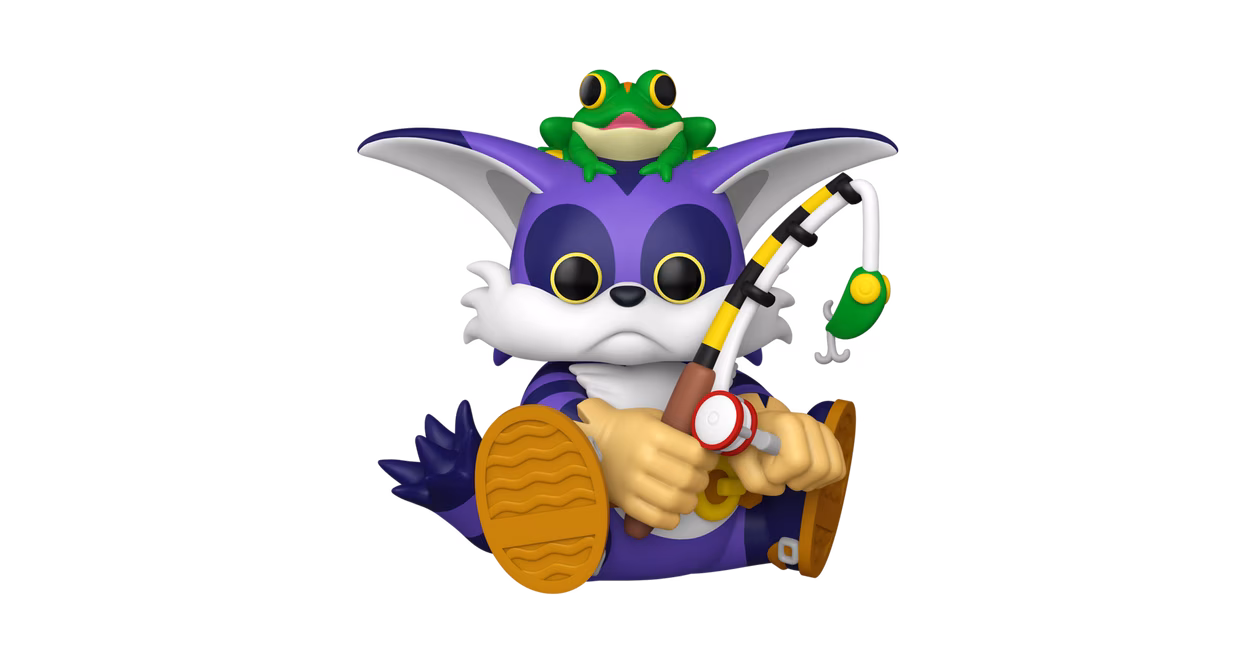 GameStop Funko POP! Super: Sonic the Hedgehog Big the Cat 5.6-in Vinyl Figure