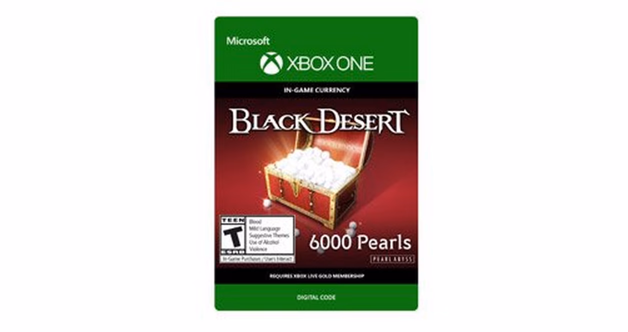 GameStop Black Desert 6,000 Pearls