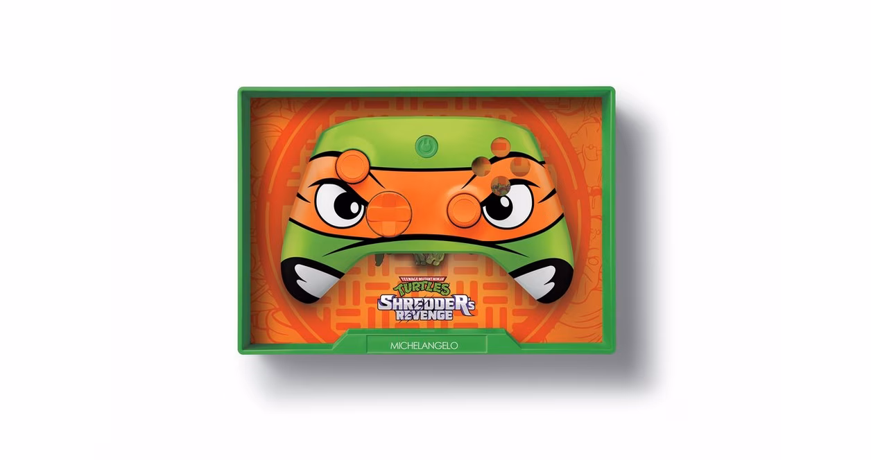 GameStop CANDY CON Teenage Mutant Ninja Turtles Michelangelo Framed Edition GameStop Exclusive