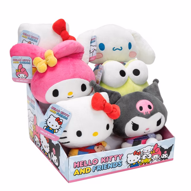 GameStop Jazwares Hello Kitty and Friends 8-in Plush Series 2 (Styles May Vary)