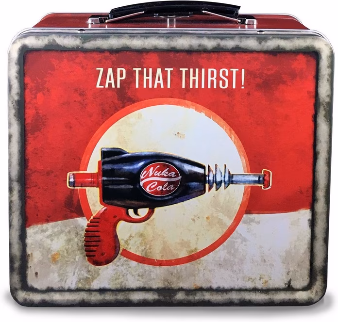 GameStop Fallout 4 Nuka-Cola Tin Tote PX Previews Exclusive