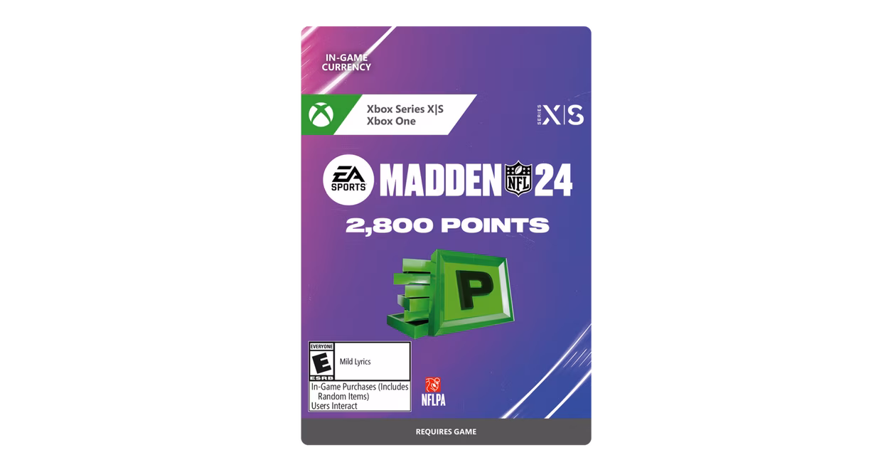 GameStop Madden NFL 24: 2800 Madden Points - Xbox Series X/S
