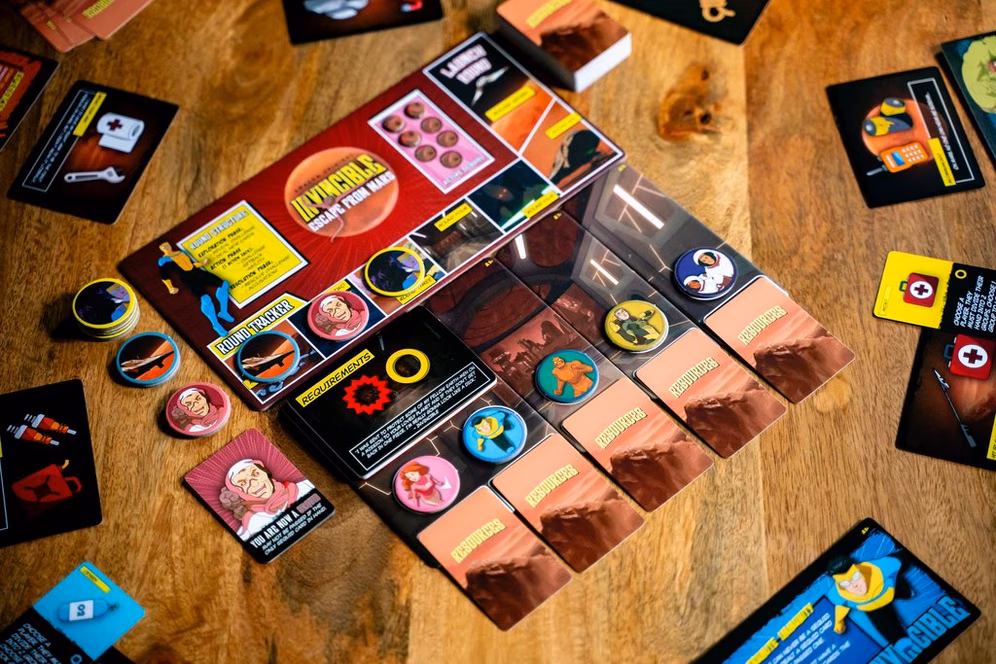 GameStop Invincible: Escape from Mars Board Game
