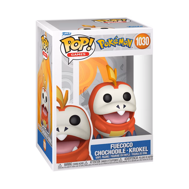 GameStop Funko POP! Games: Pokemon Fuecoco 3.4-in Vinyl Figure