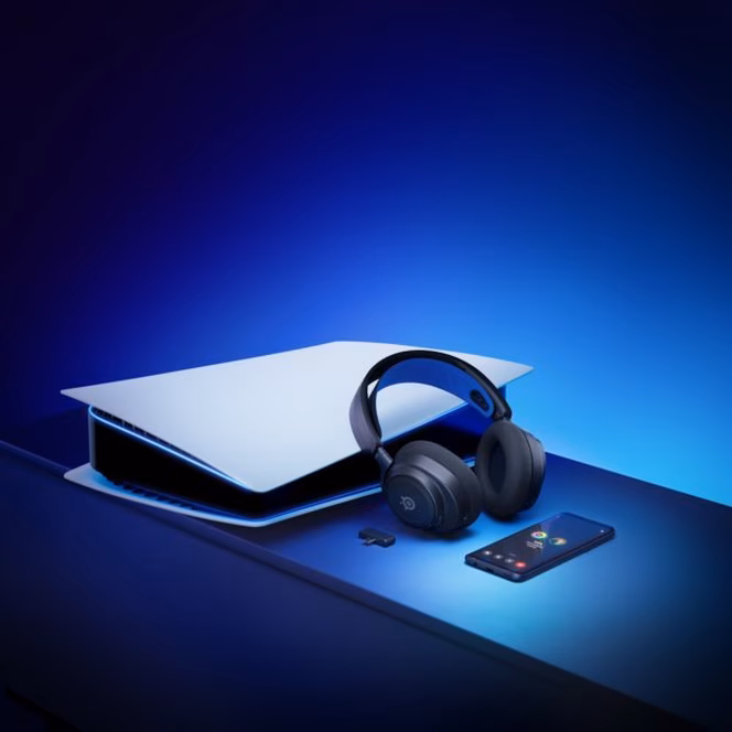 GameStop SteelSeries Arctis Nova 7P Wireless Gaming Headset Generation 1 for PlayStation 5, PlayStation 4, Xbox Series X, Nintendo Switch, and PC