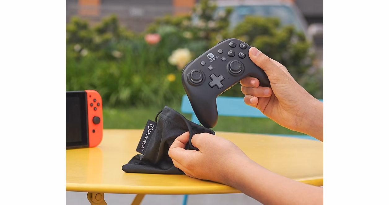 GameStop PowerA Nano Enhanced Wireless Controller for Nintendo Switch - Mario Victory