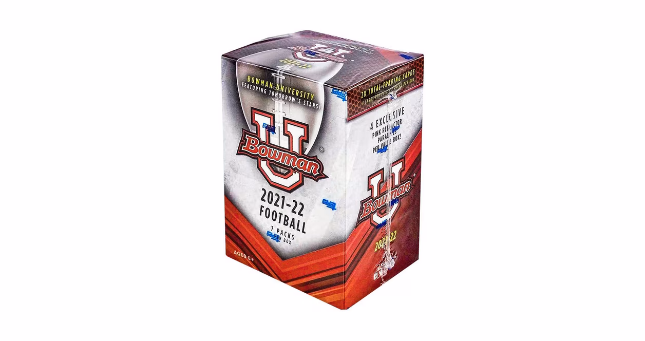 GameStop 2022 Bowman University Football Blaster Box