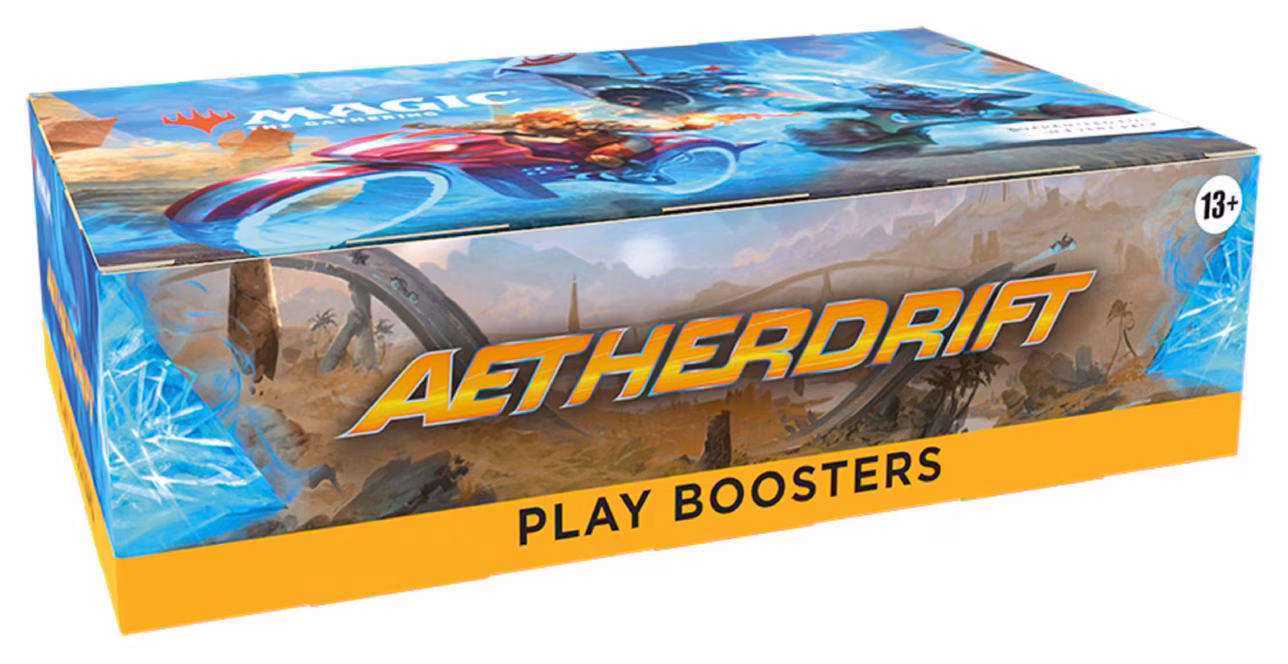 GameStop Magic: The Gathering Aetherdrift Play Booster Box (30 Play Boosters)