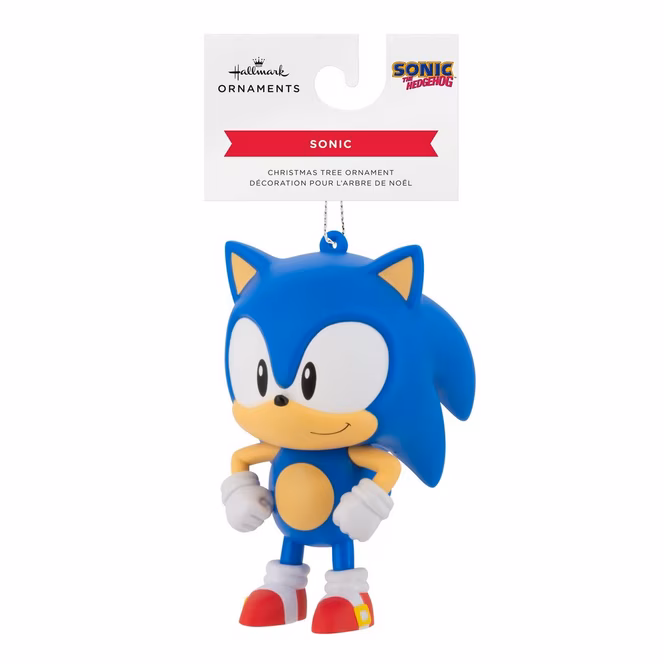 GameStop Hallmark Sonic The Hedgehog Sonic Christmas Ornament