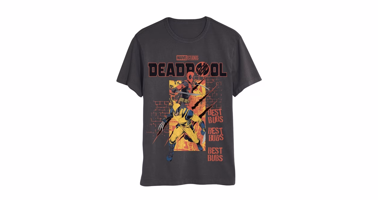 GameStop Deadpool 3: Deadpool and Wolverine Unisex Short Sleeve T-Shirt
