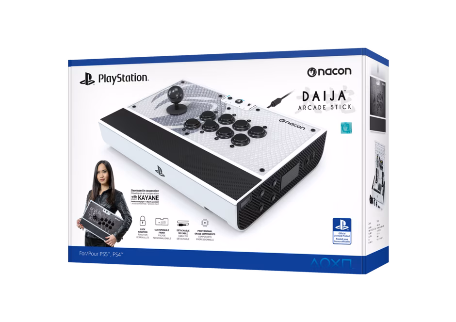 GameStop Nacon Daija Arcade Fight Stick for PlayStation 5 and PC