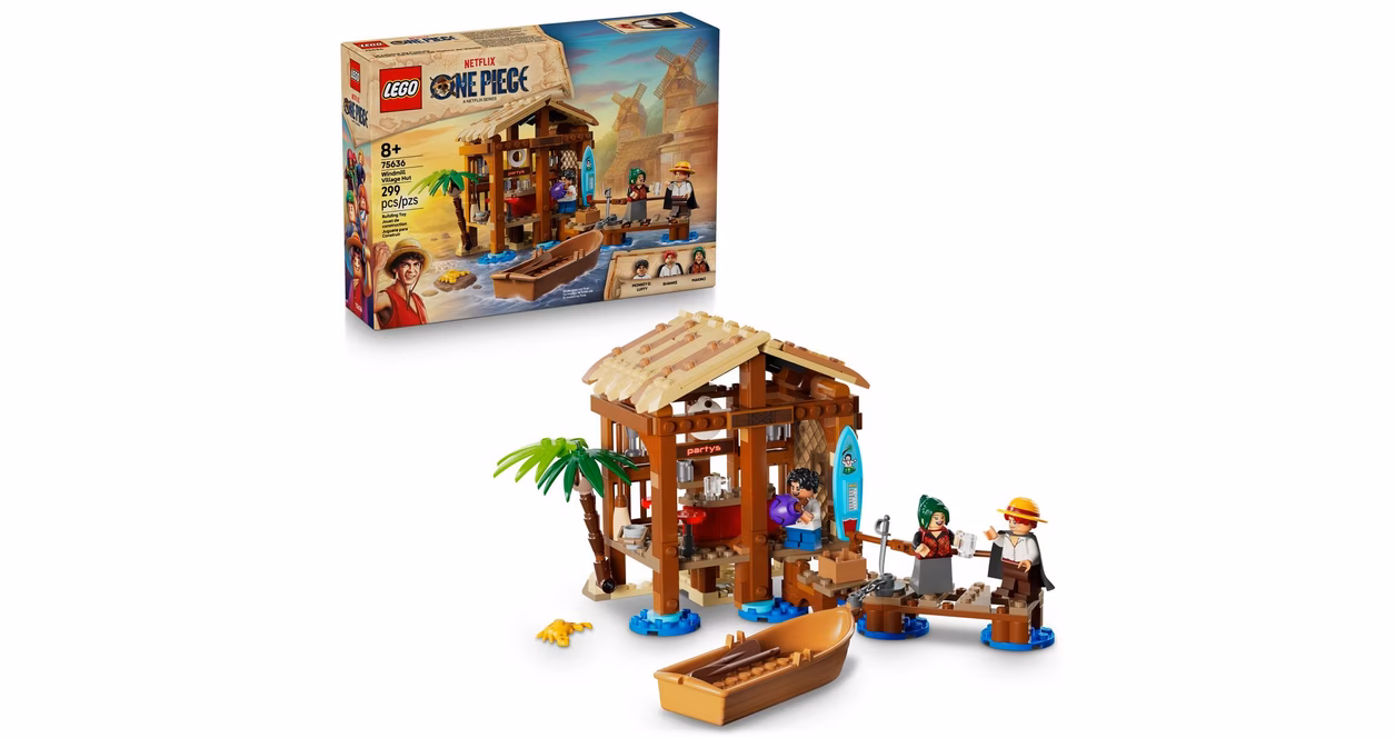 GameStop LEGO One Piece Windmill Village Hut 75636