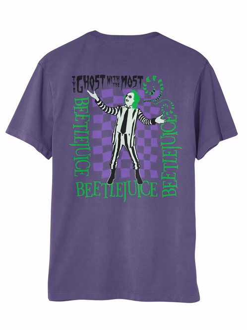 GameStop Beetlejuice The Ghost with The Most Unisex T-Shirt