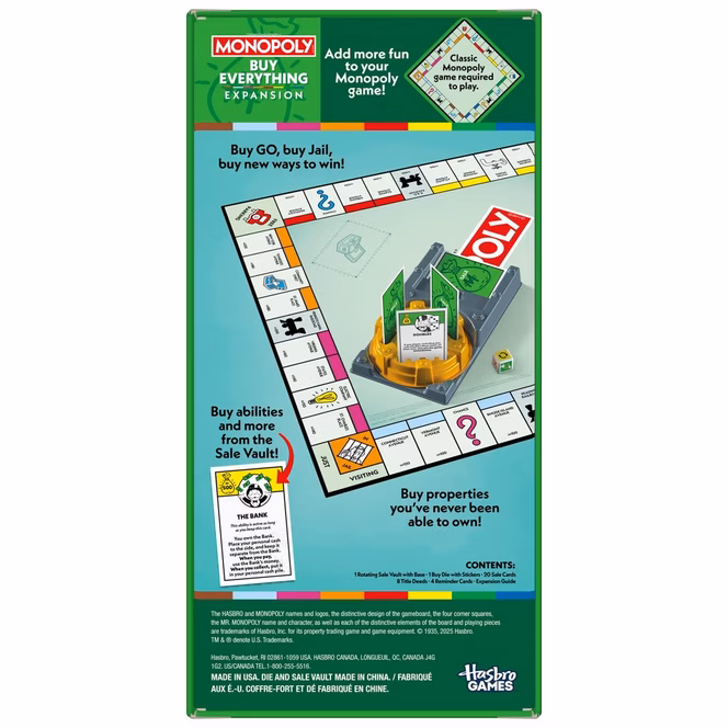 GameStop Monopoly Buy Everything Board Game