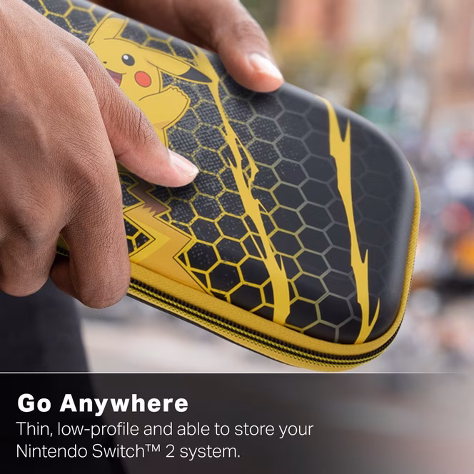 GameStop PowerA Slim Case for Nintendo Switch 2 - Pikachu Storm