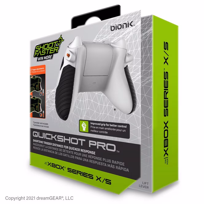 GameStop Bionik Quickshot Trigger Grips for Xbox Series X/S