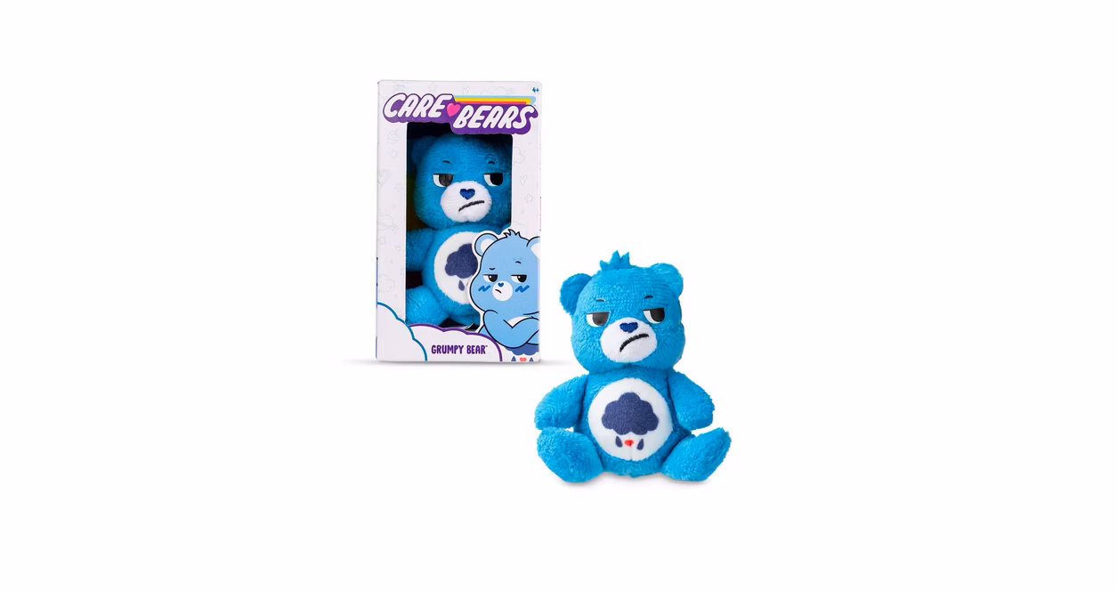 GameStop Care Bears Micro Grumpy Bear 3-in Plush