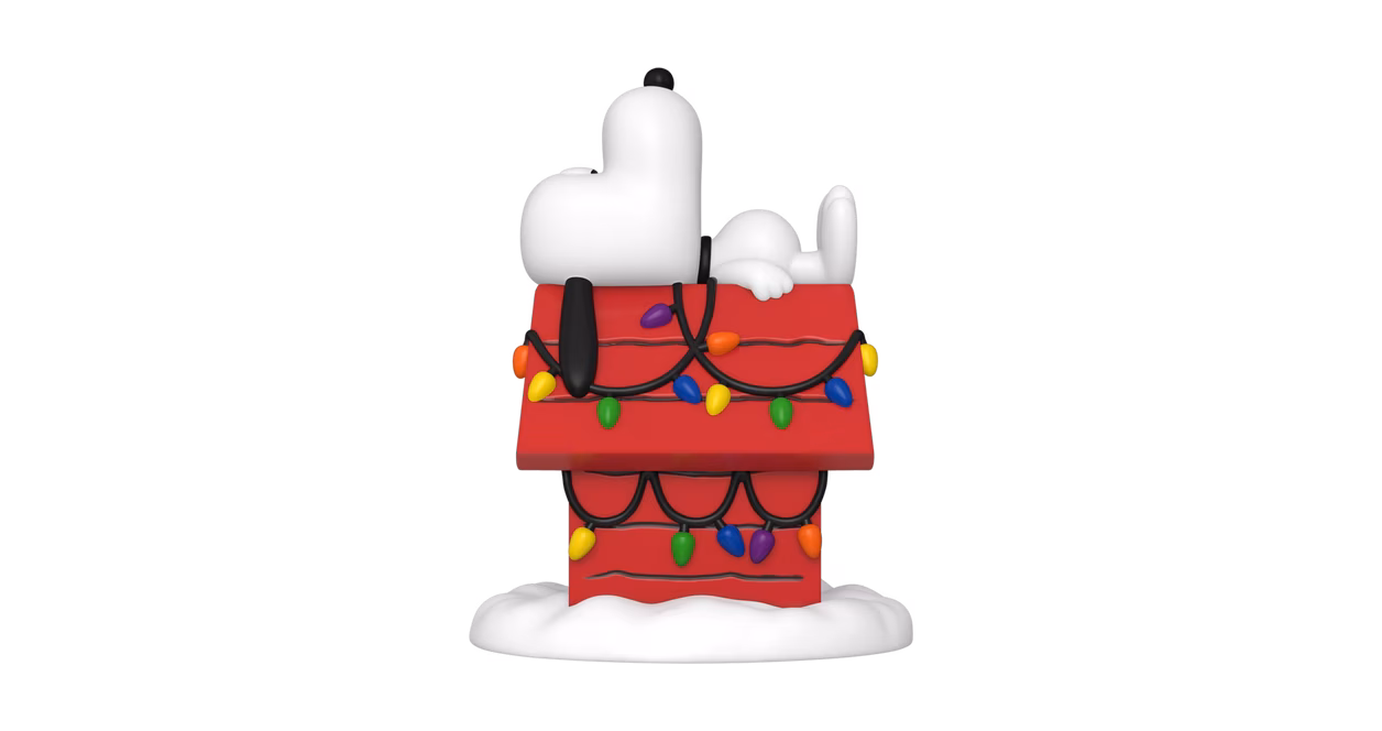 GameStop Funko POP! Deluxe: A Charlie Brown Christmas Snoopy with Doghouse 5.35-in Vinyl Figure